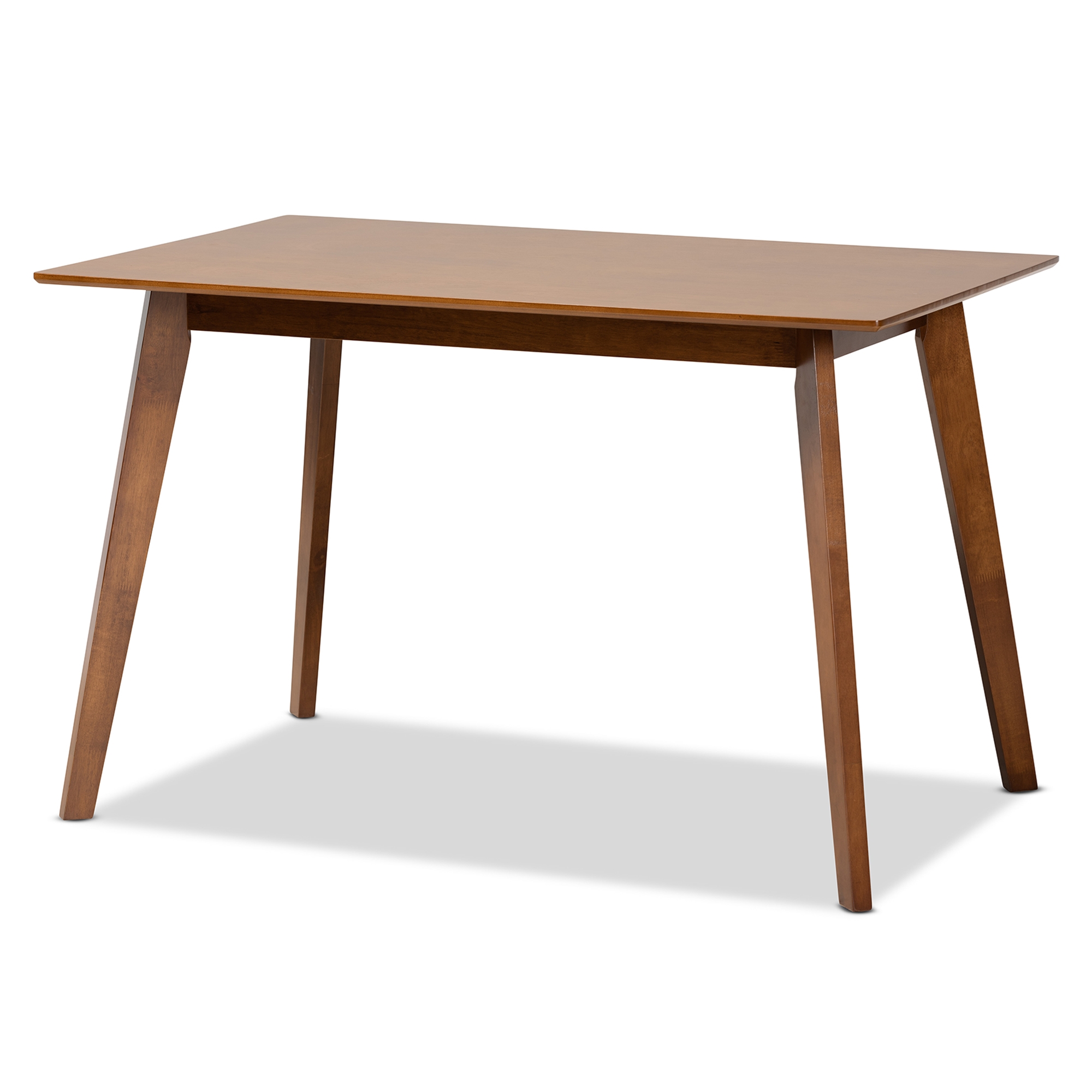 Baxton Studio Maila Mid Century Modern Transitional Walnut Brown